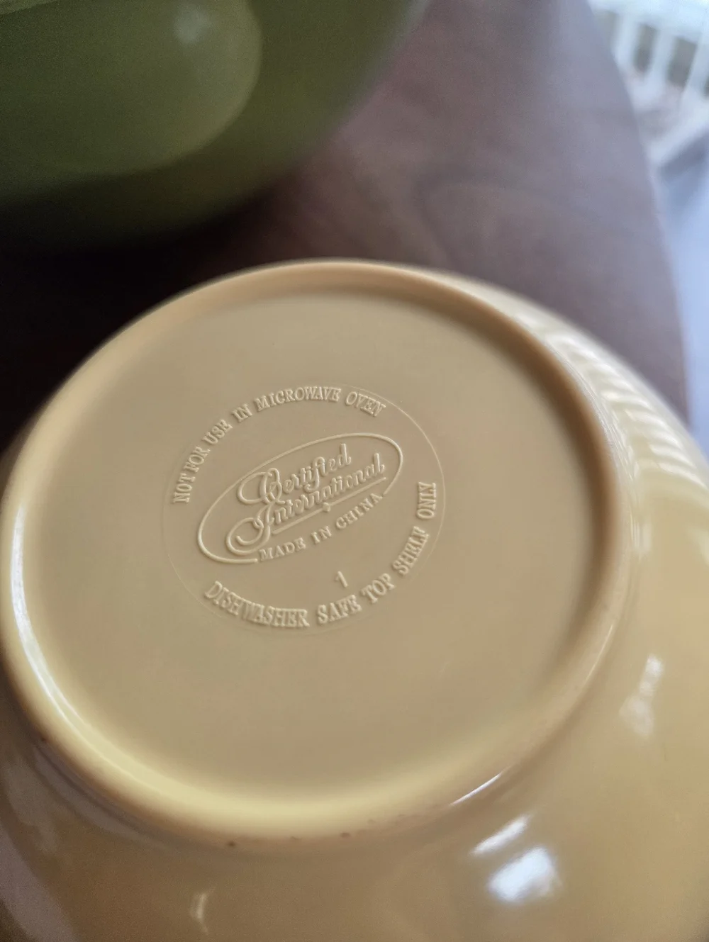 Vtg Melamine Mixing Bowl Set Certified International